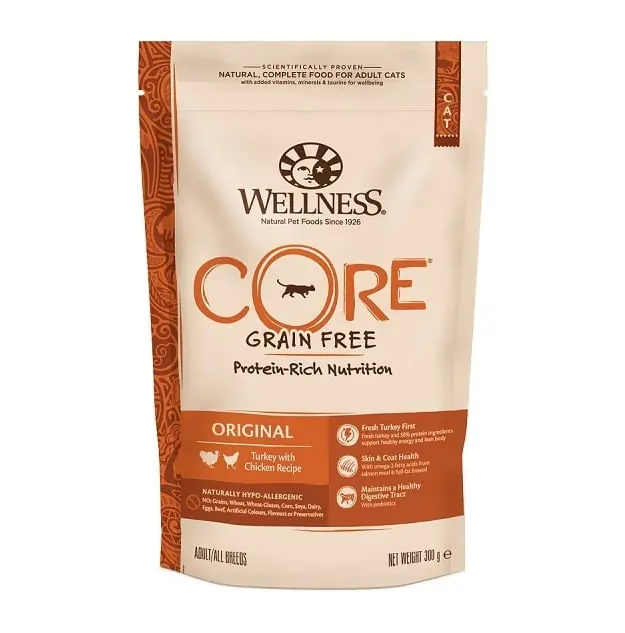 Wellness Core Dry cu Curcan si Pui, 300 g - Image 2