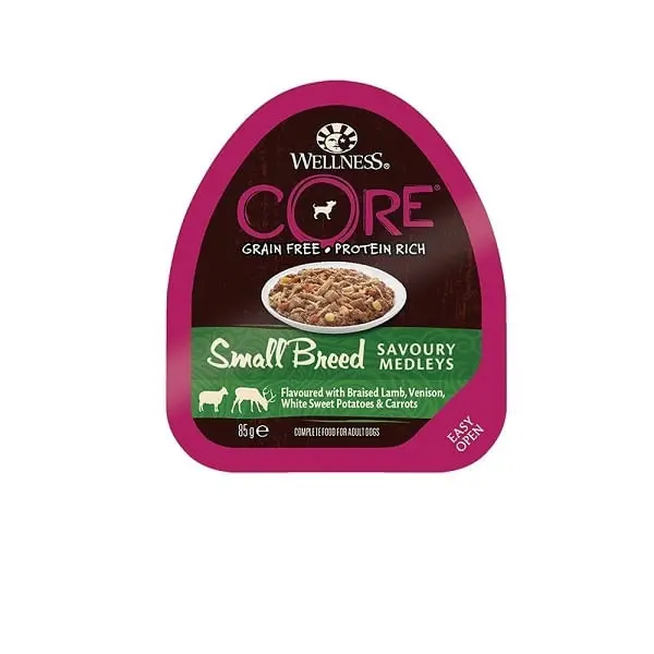 Hrana Umeda Wellness Core Small Breed Savoury, Miel si Vanat, 85g - Image 2