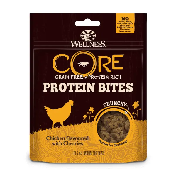 Recompense Wellness Core Protein Bites Crunchy, Pui si Cirese, 170g - Image 2