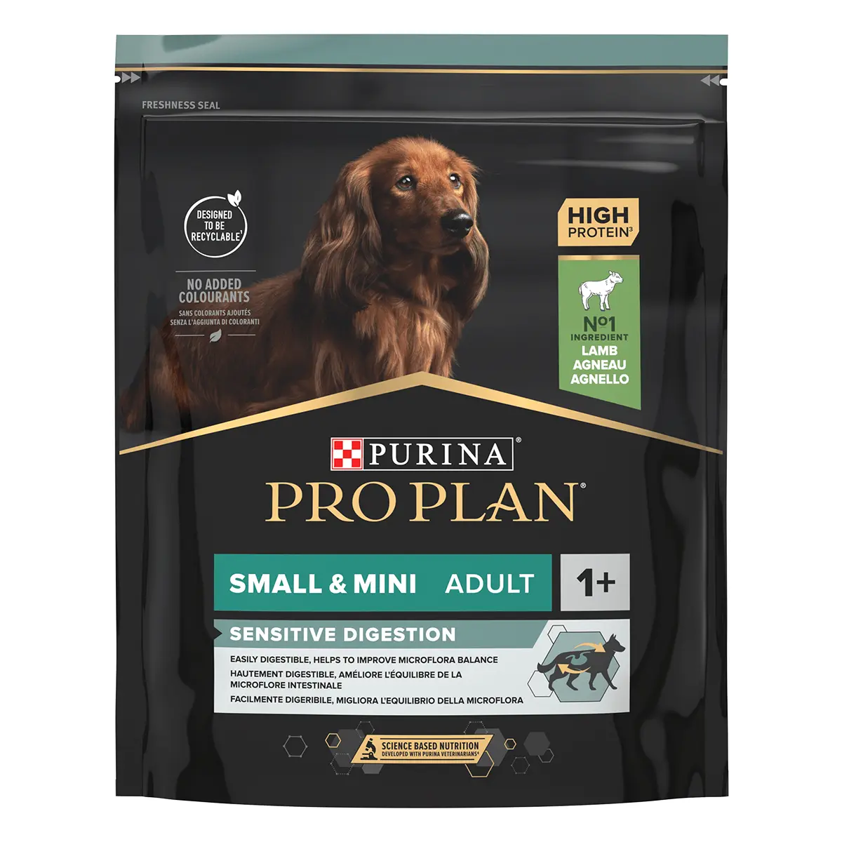 PURINA Pro Plan Sensitive Digestion Adult XS-S, Miel, hrana uscata caini, sensibilitati digestive, 700g - Image 4