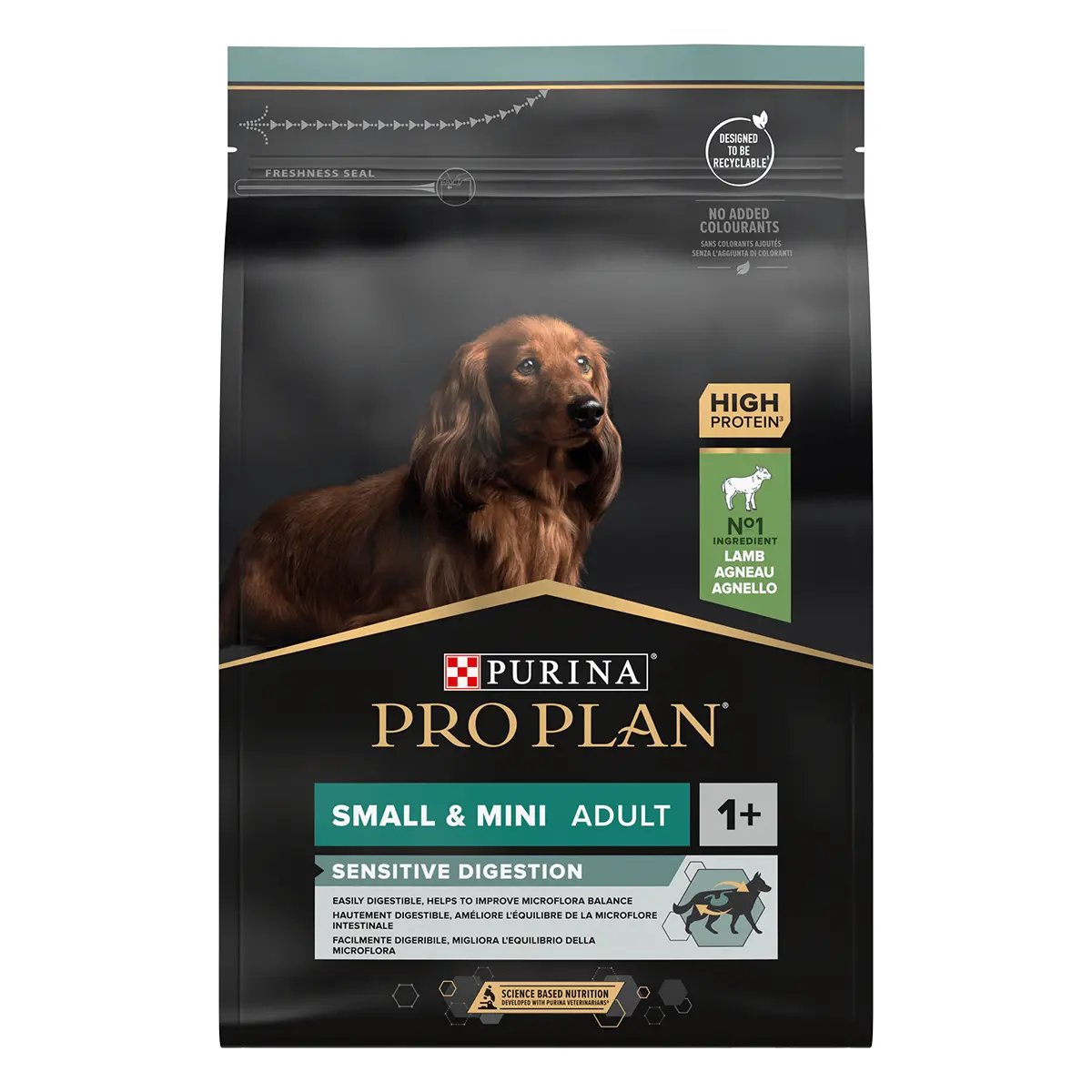 PURINA Pro Plan Sensitive Digestion Adult XS-S, Miel, hrana uscata caini, sensibilitati digestive, 3kg - Image 5