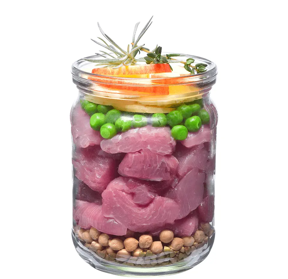 BRIT Fresh, Curcan cu Mazare, conserva hrana umeda continut redus cereale caini, (in aspic), 400g - Image 3