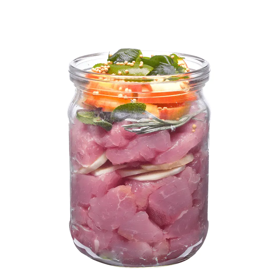 BRIT Fresh, Vitel cu Mei, conserva hrana umeda fara cereale caini, (in aspic), 400g - Image 3