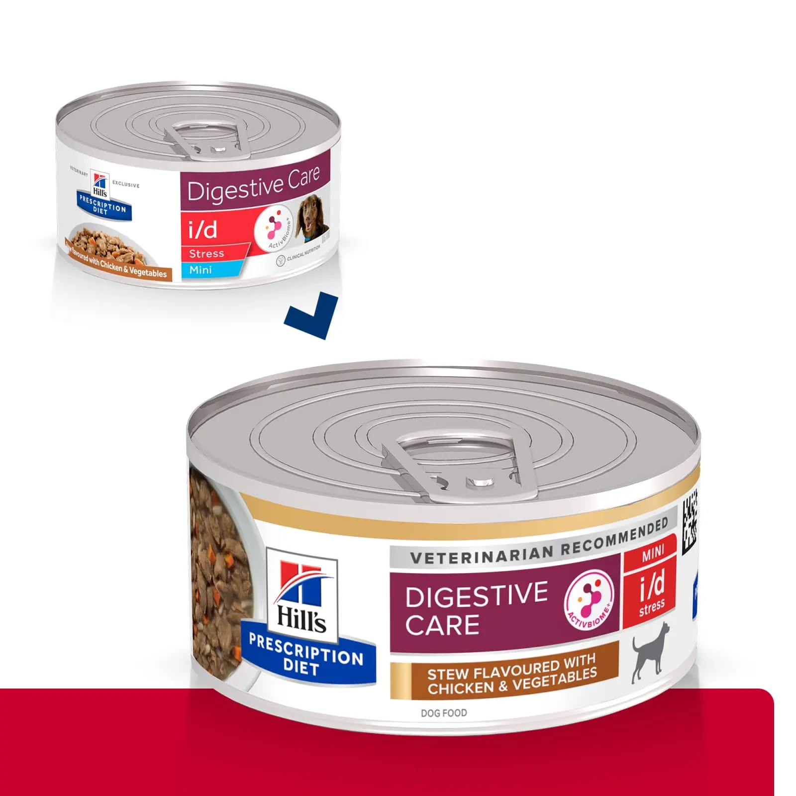 HILL'S Prescription Diet i/d Digestive Care Stress, Pui cu Legume, dieta veterinara caini, conserva hrana umeda, sistem digestiv, (in sos), 156g - Image 7