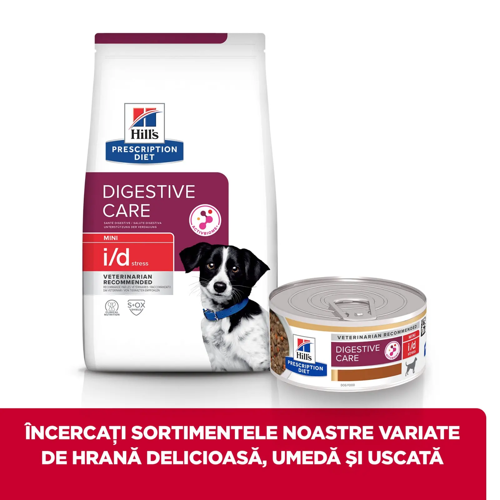 HILL'S Prescription Diet i/d Digestive Care Stress, Pui cu Legume, dieta veterinara caini, conserva hrana umeda, sistem digestiv, (in sos), 156g - Image 8