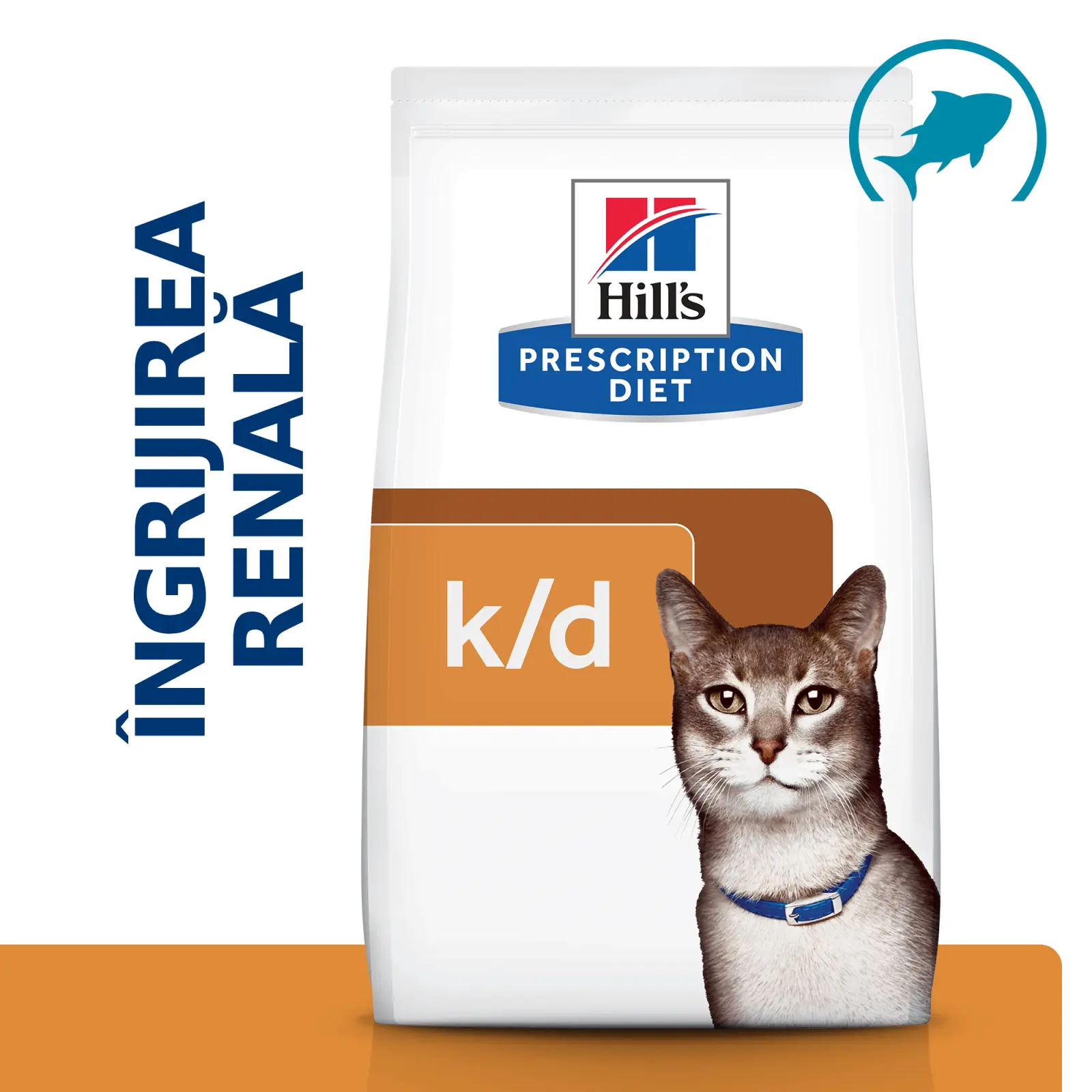 HILL'S Prescription Diet k/d Kidney Care, Ton, dieta veterinara pisici, hrana uscata, afectiuni renale HILL'S Prescription Diet k/d Kidney Care, Ton, dieta veterinara pisici, hrana uscata, sistem renal, 1.5kg - Image 5