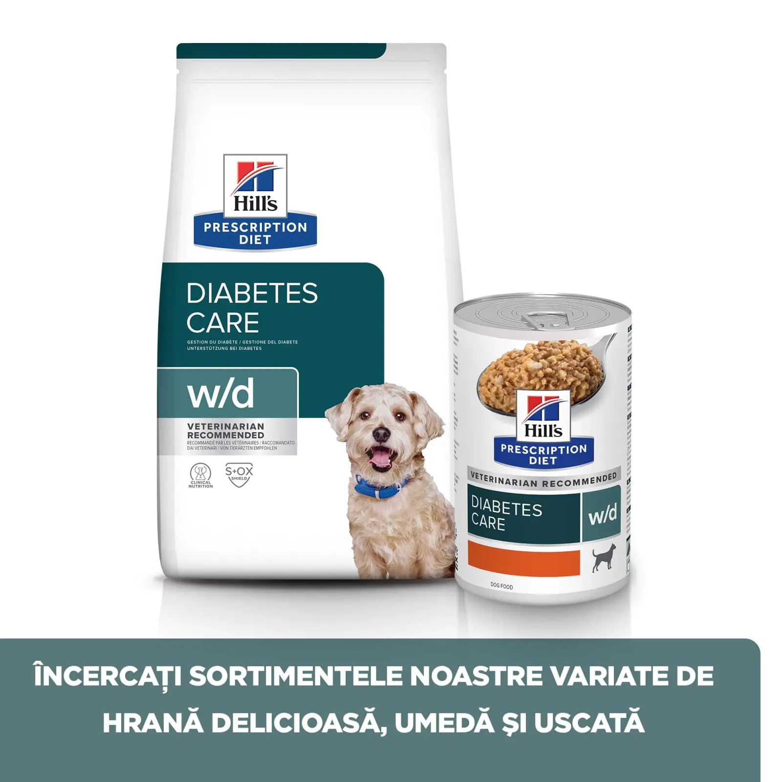 HILL'S Prescription Diet w/d Diabetes Care, Pui, dieta veterinara caini, hrana uscata, afectiuni metabolice (diabet) HILL'S Prescription Diet w/d Diabetes Care, Pui, dieta veterinara caini, hrana uscata, metabolism ( obezitate si diabet), 4kg - Image 7