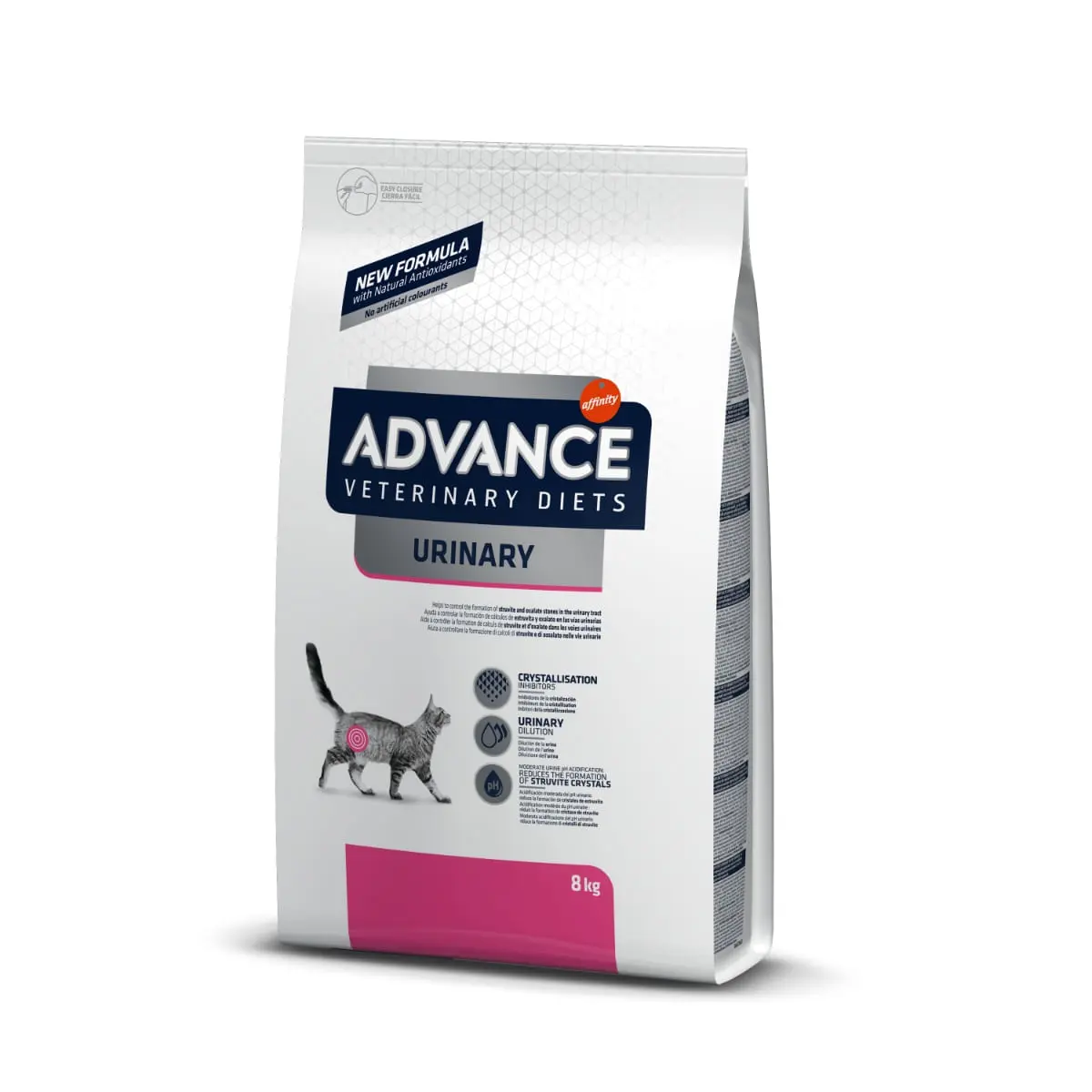 ADVANCE Veterinary Diets Cat Urinary, dieta veterinara, hrana uscata pisici, afectiuni urinare ADVANCE Veterinary Diets Urinary, dieta veterinara pisici, hrana uscata, sistem urinar, 8kg