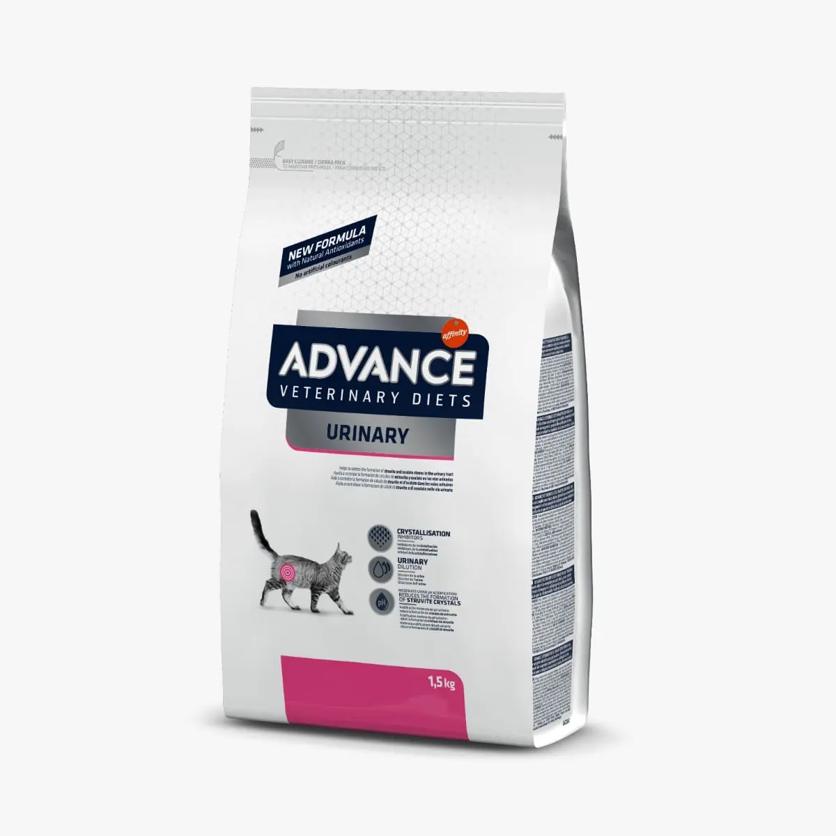 ADVANCE Veterinary Diets Cat Urinary, dieta veterinara, hrana uscata pisici, afectiuni urinare ADVANCE Veterinary Diets Urinary, dieta veterinara pisici, hrana uscata, sistem urinar, 1.5kg - Image 2