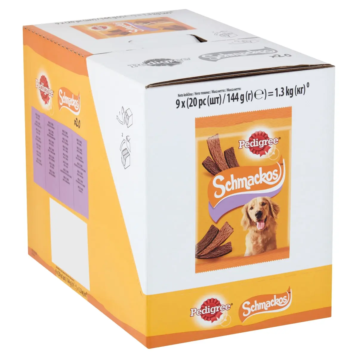 PEDIGREE Schmackos Multi Mix, recompense caini, benzi moi, carne, 20buc - Image 5