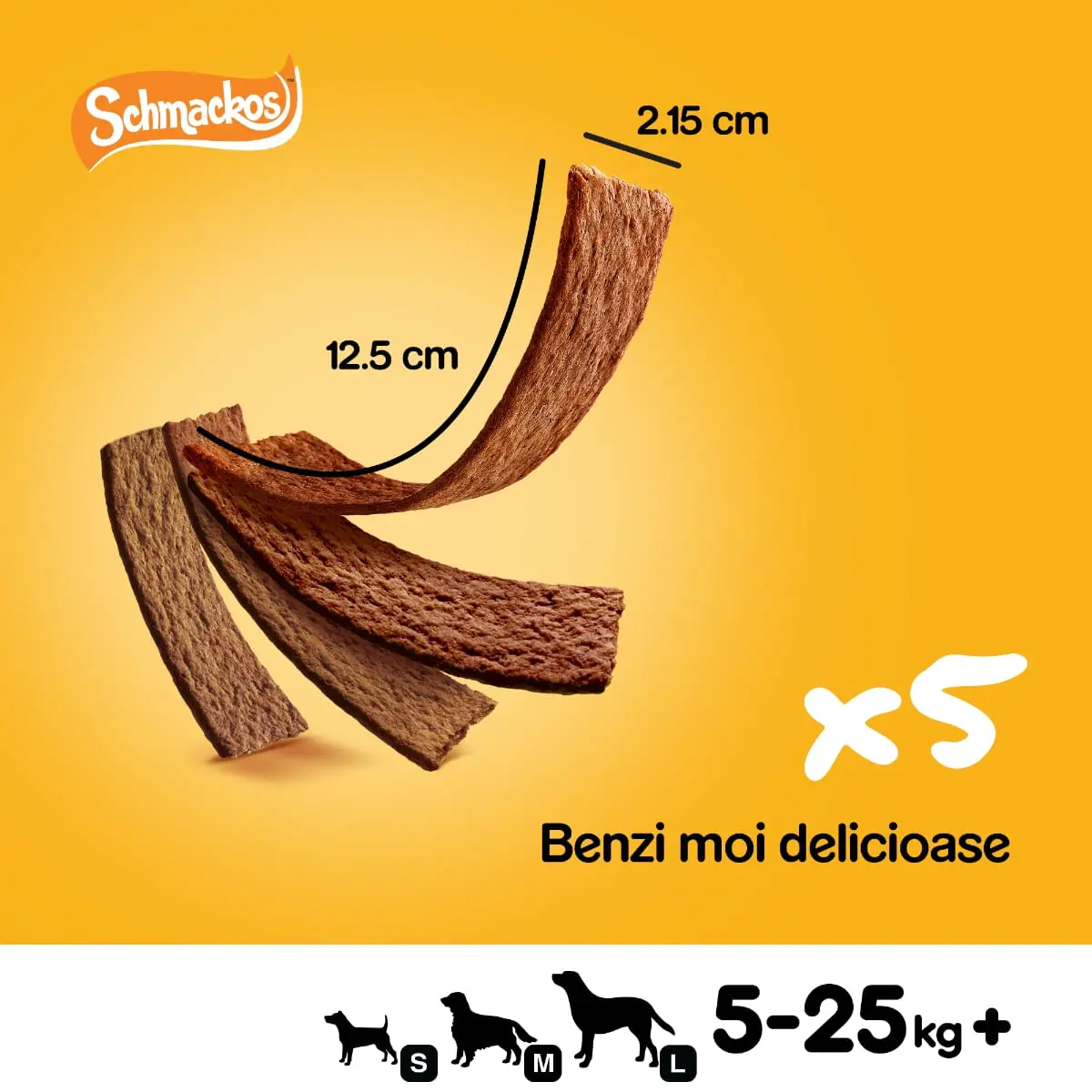 PEDIGREE Schmackos Multi Mix, recompense caini, benzi moi, carne, 5buc - Image 7