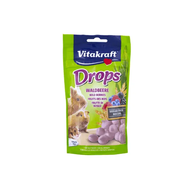 Vitakraft Drops Rozatoare Fructe De Padure, 75 g - Image 2