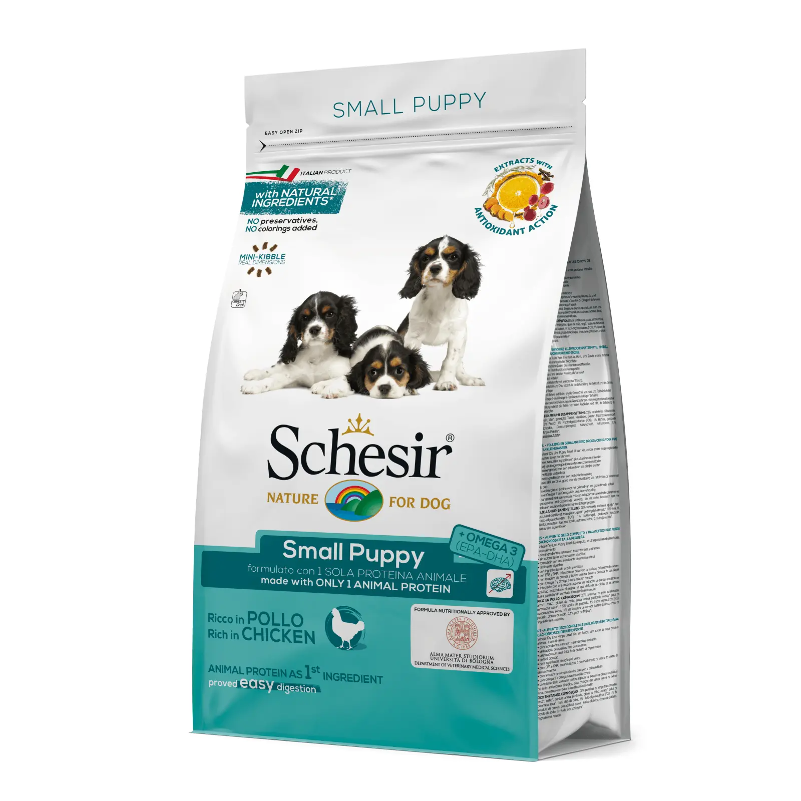 Schesir Dog Puppy cu Pui, 800 g - Image 2
