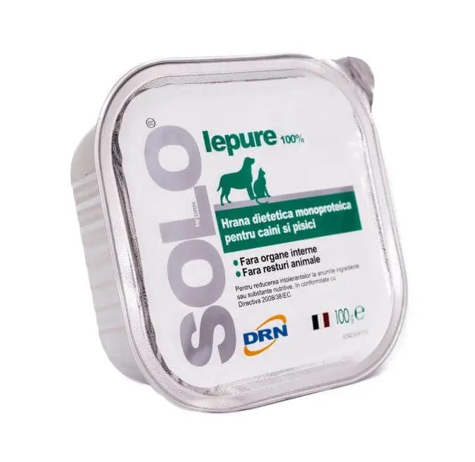 Solo DRN Dog Cat Iepure, 100 g - Image 2