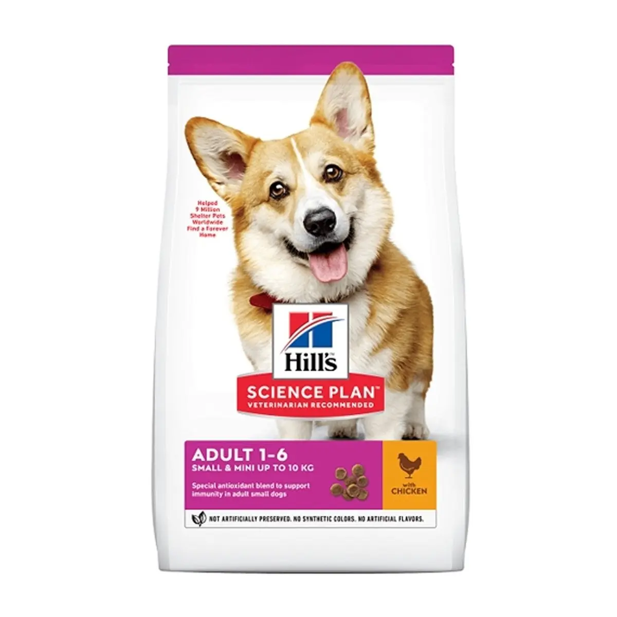 HILL'S SCIENCE PLAN Adult Small&Mini, XS-S, Pui, hrana uscata caini Hill's SP Canine Adult Small & Mini cu Pui, 6 Kg - Image 3