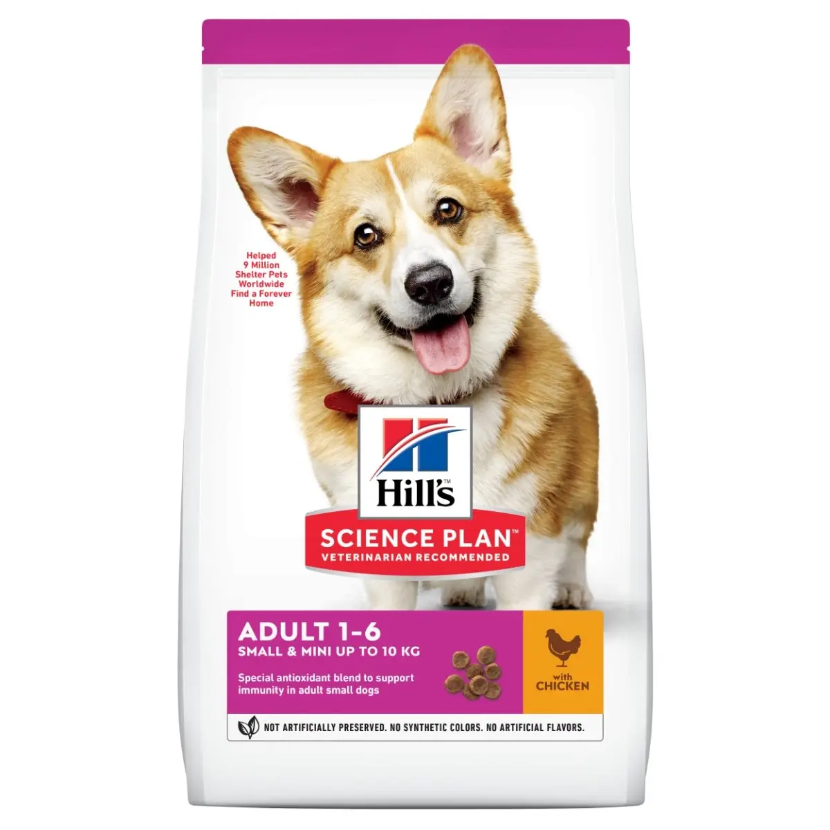 HILL'S SCIENCE PLAN Adult Small&Mini, XS-S, Pui, hrana uscata caini, 10kg - Image 2