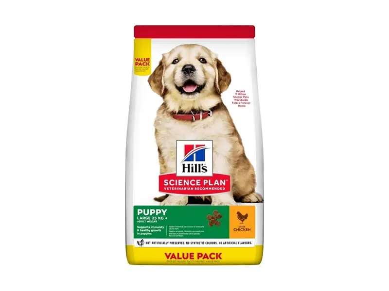 HILL'S Science Plan Puppy L, Pui, hrana uscata caini junior Hill's SP Canine Puppy Large Breed Pui, Value Pack, 16 Kg - Image 3