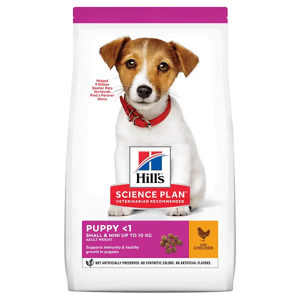 HILL'S Science Plan Puppy XS-S, Pui, hrana uscata caini junior Hill's SP Canine Puppy Small & Miniature Pui, 1.5 Kg - Image 2