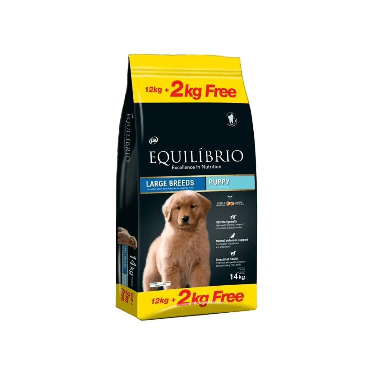 Equilibrio Puppy Large Breed 12 kg + 2 kg Cadou - Image 2
