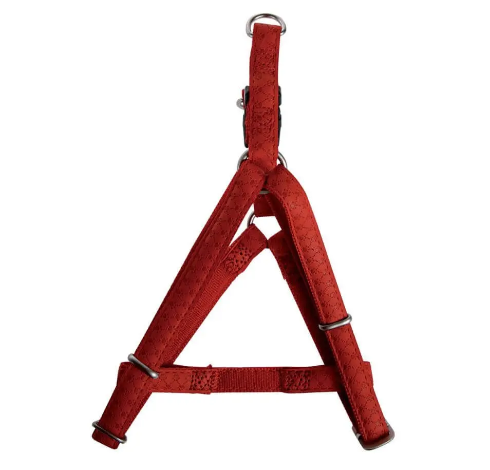 Ham Pentru Caini Macleather Ham Pentru Caini Macleather Rosu 25mm