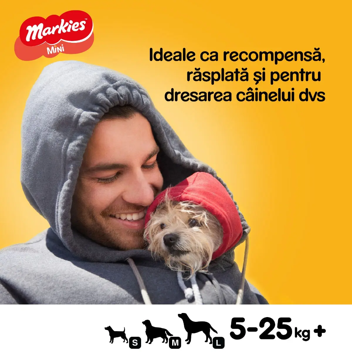 PEDIGREE Markies Minis, recompense caini, biscuiti, aroma de maduva, 500g - Image 2
