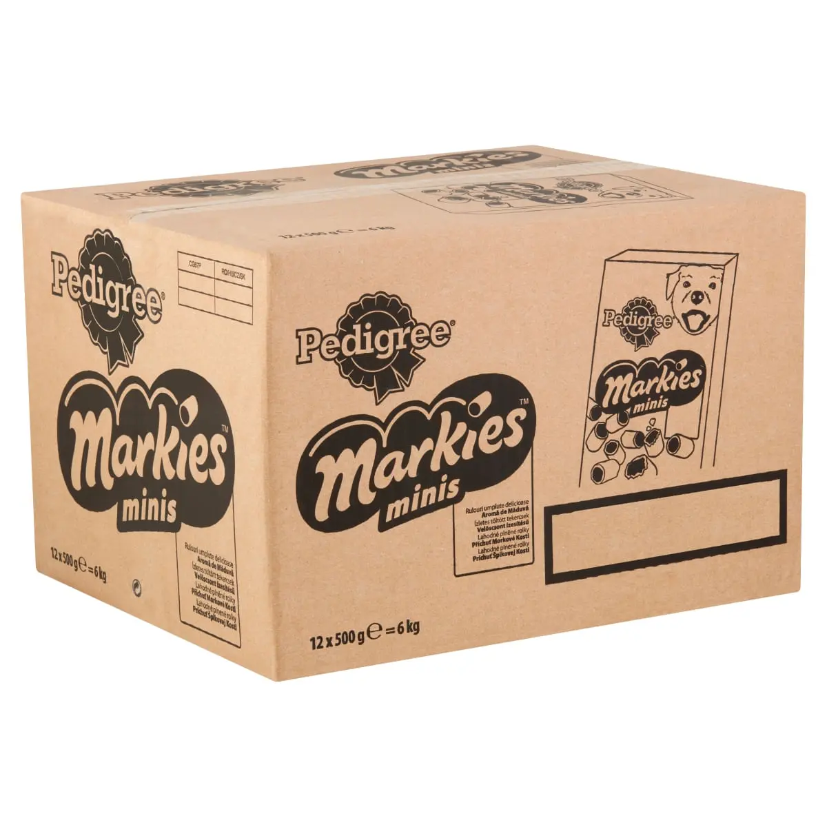 PEDIGREE Markies Minis, recompense caini, biscuiti, aroma de maduva, 500g - Image 5