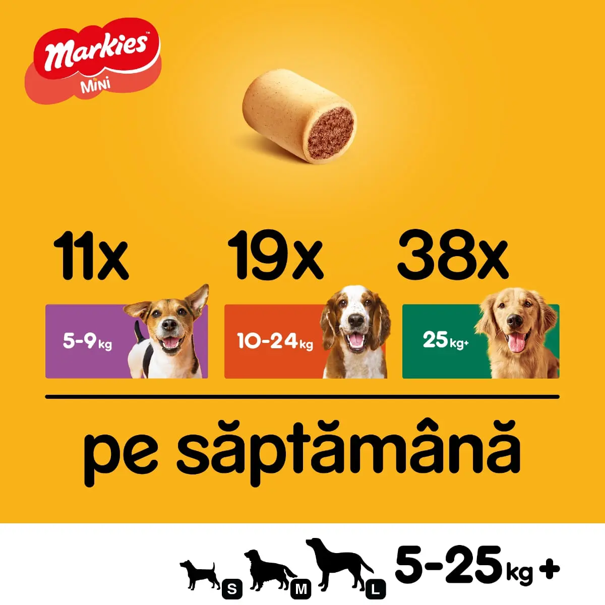 PEDIGREE Markies Minis, recompense caini, biscuiti, aroma de maduva, 500g - Image 6