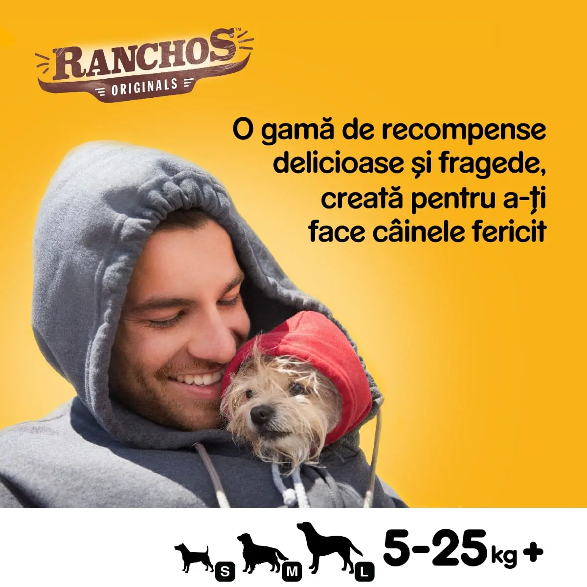 PEDIGREE Ranchos, recompense caini, fasii uscate, Vita, 70g - Image 3
