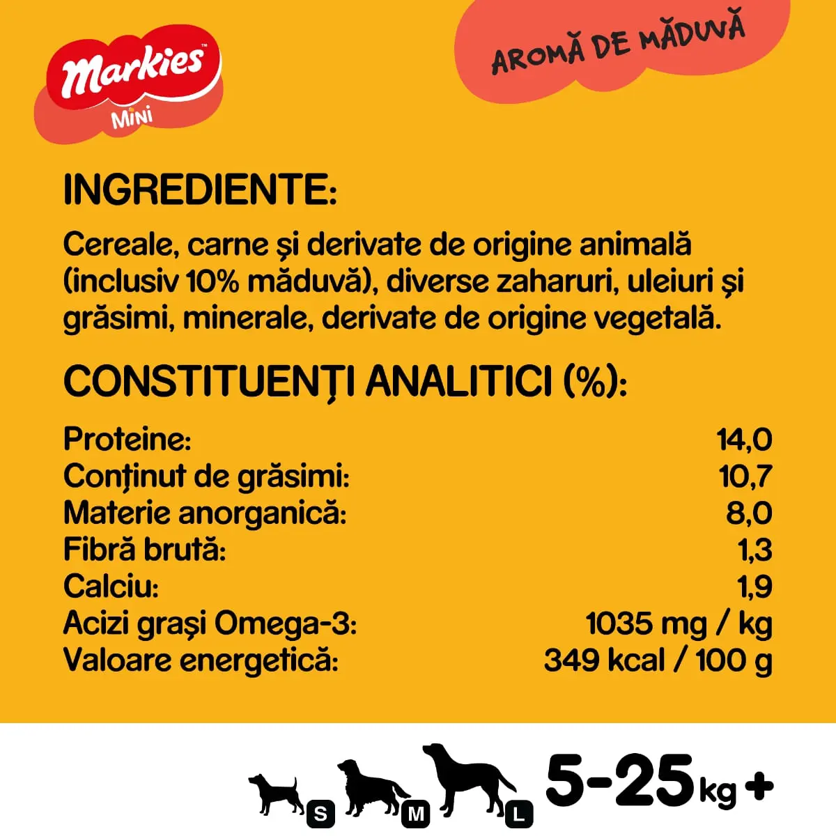 PEDIGREE Markies Minis, recompense caini, biscuiti, aroma de maduva, 500g - Image 7