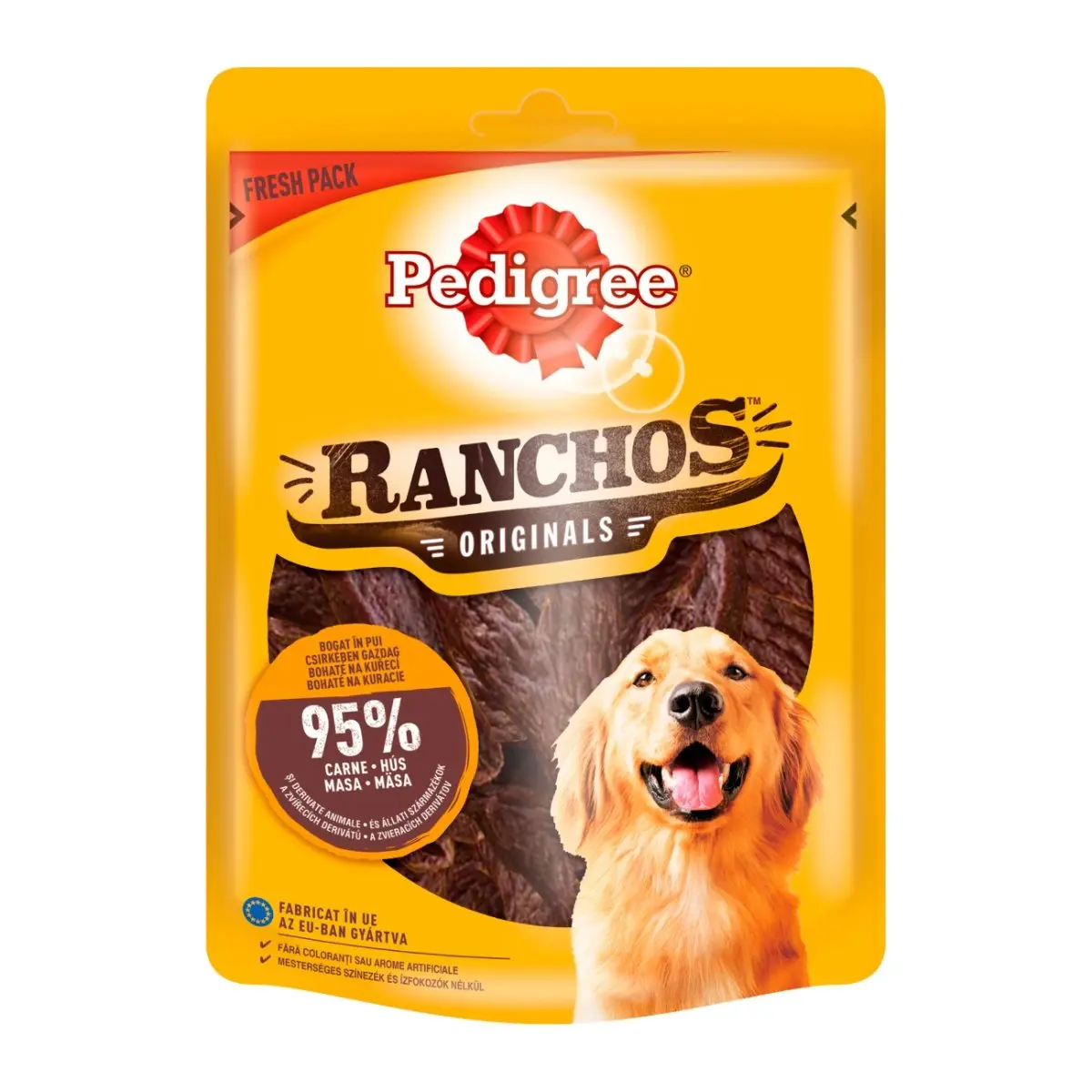 PEDIGREE Ranchos, recompense caini, fasii uscate, Pui, 70g - Image 5