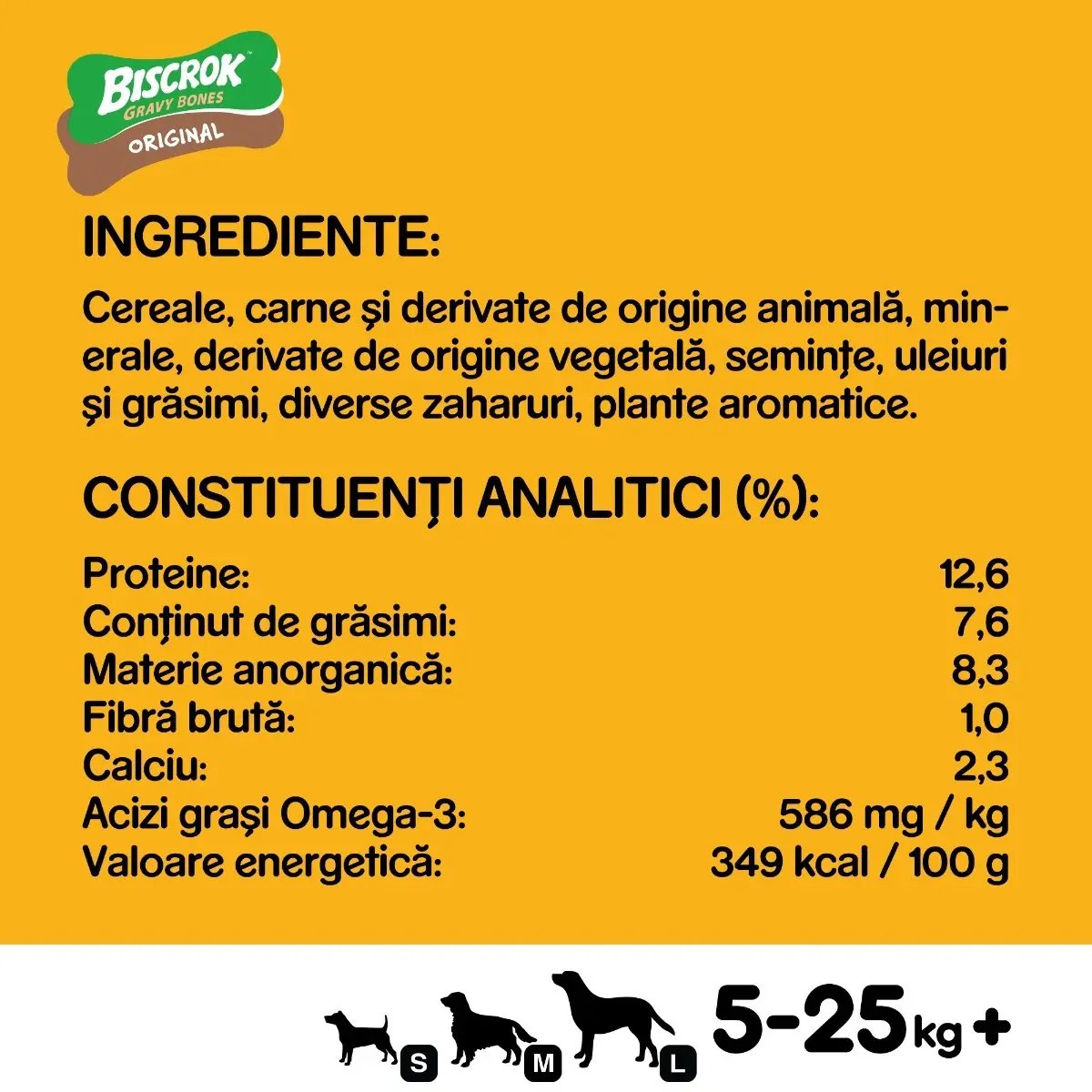 PEDIGREE Biscrok Gravy Bones, recompense caini, biscuiti, 10kg - Image 4