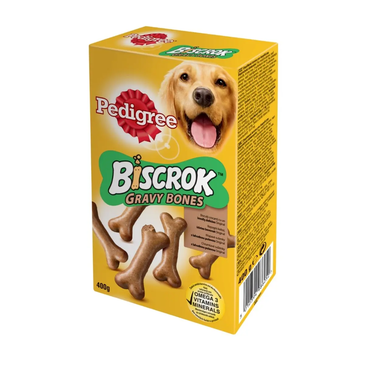 PEDIGREE Biscrok Gravy Bones, recompense caini, biscuiti, 400g - Image 7