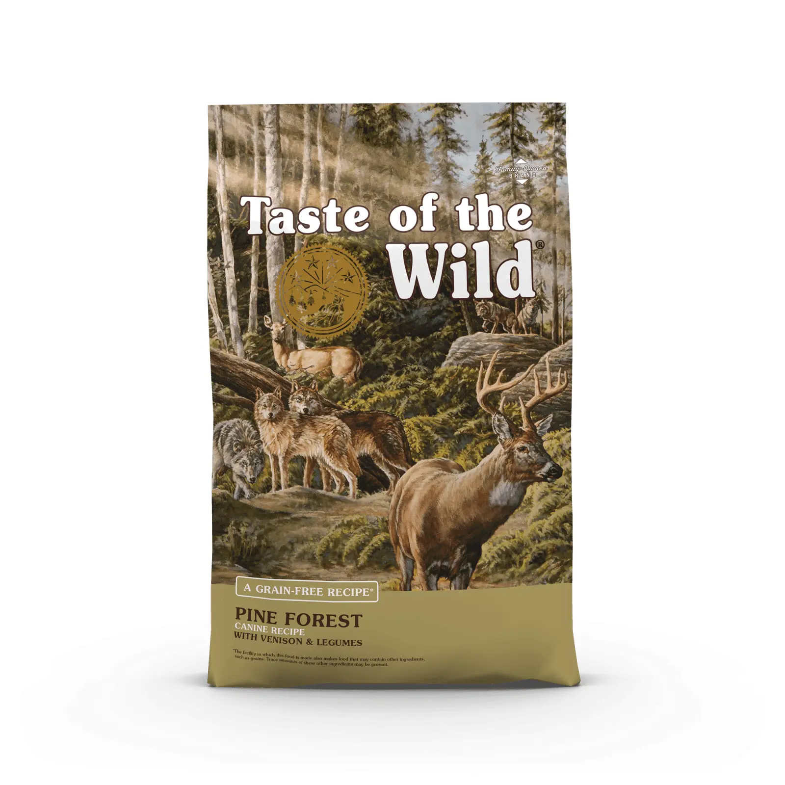 TASTE OF THE WILD Pine Forest, Vanat si Miel, hrana uscata fara cereale caini, 12.2kg