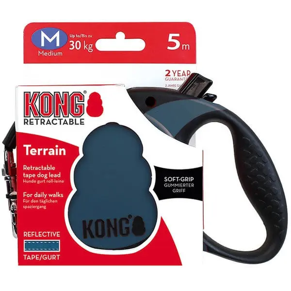 Lesa Retractabila Kong Terrain M, 5m-30 Kg, Albastru - Image 7