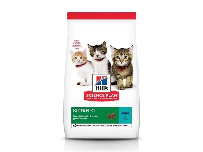 HILL'S Science Plan Kitten, Ton, hrana uscata pisici junior Hill's SP Feline Kitten Ton, 1.5 Kg