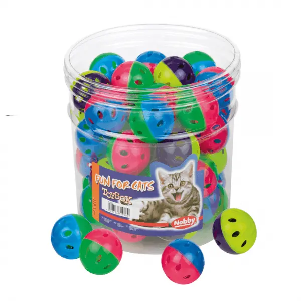 Jucarie pentru Pisici Nobby Bila Color 4 cm - Image 2