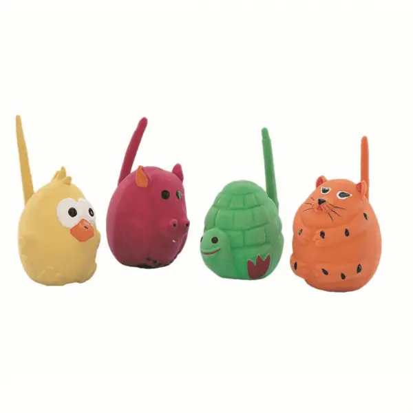 Jucarie pentru Caini Nobby Animal Latex 6 cm - Image 2