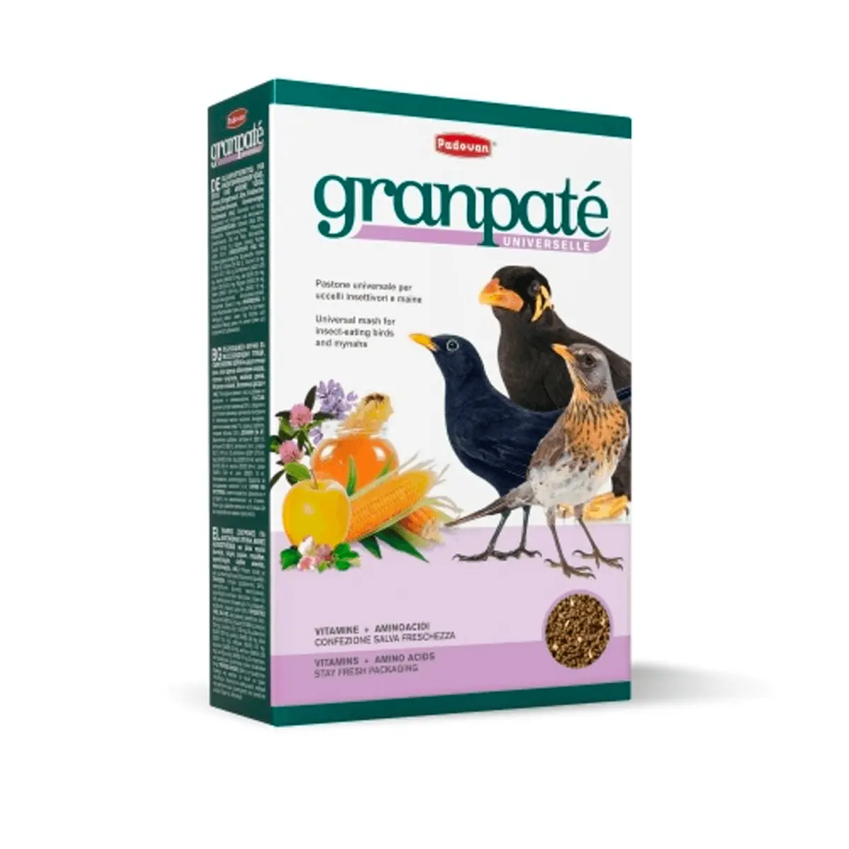 Hrana pentru Pasari, Grandpatee cu Fructe, 1 kg - Image 2