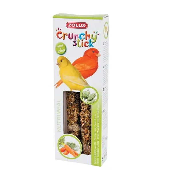 Baton pentru Canari, Zolux cu Morcov, 85 g - Image 2