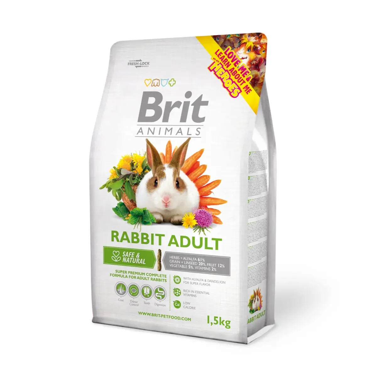 BRIT Premium, Lucerna, hrana uscata iepure, 3kg - Image 2