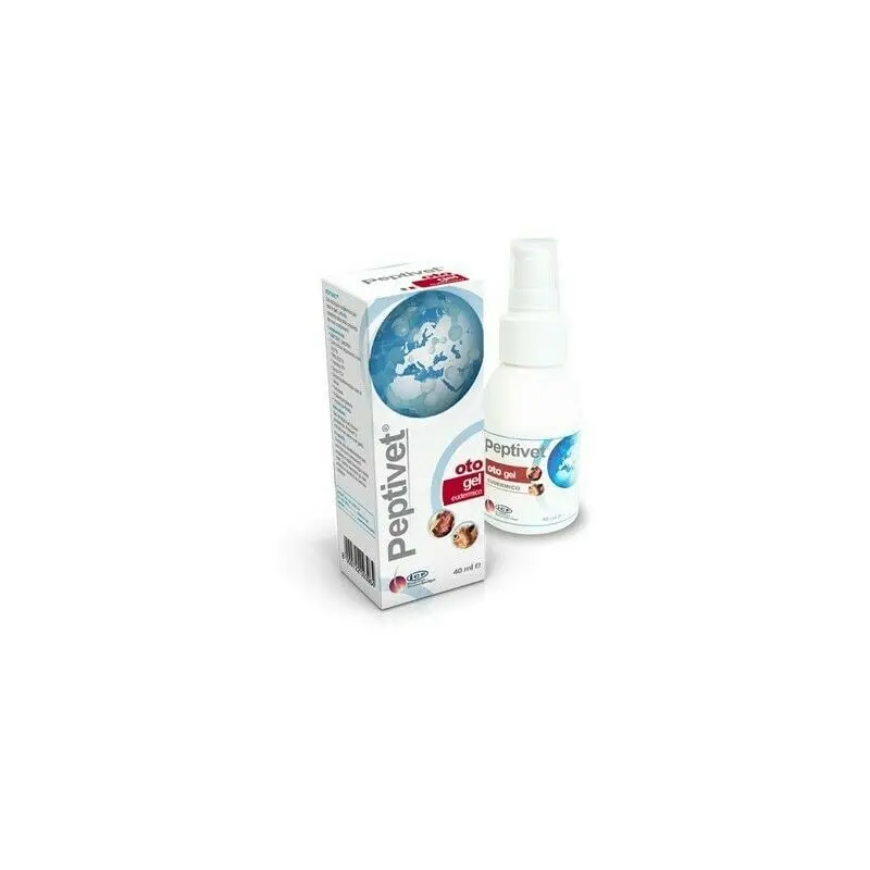 ICF Peptivet, gel igiena urechilor caini, calmant, flacon cu aplicator ICF Peptivet, gel igiena urechilor caini si pisici, calmant, flacon cu aplicator, 40ml