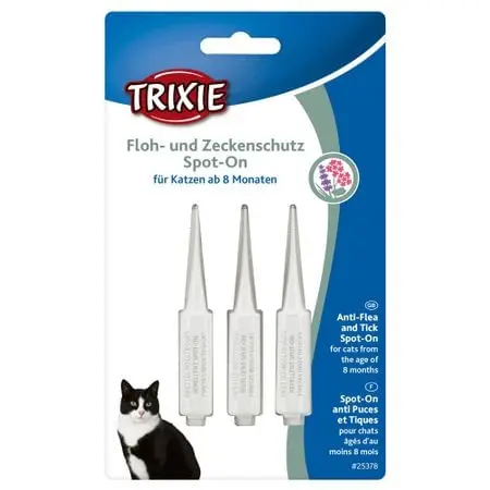 Trixie Pisica Spot-On 8> luni 3 pipete - Image 2