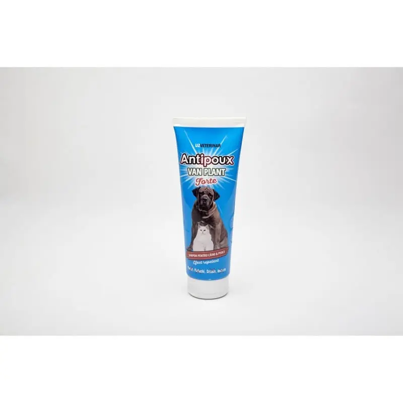 Sampon Antiparazitar Antipoux Forte Plant 250 ml - Image 2