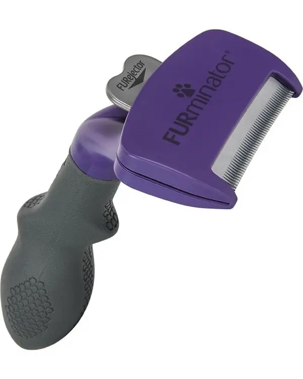 FURMINATOR, perie pisici, par lung, anti-naparlire, metal FURMINATOR, M-L, perie pisici, par lung, anti-naparlire, metal - Image 3