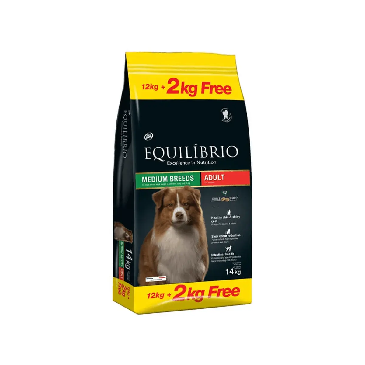 Equilibrio Dog Adult 12 kg + 2 kg Gratis - Image 2