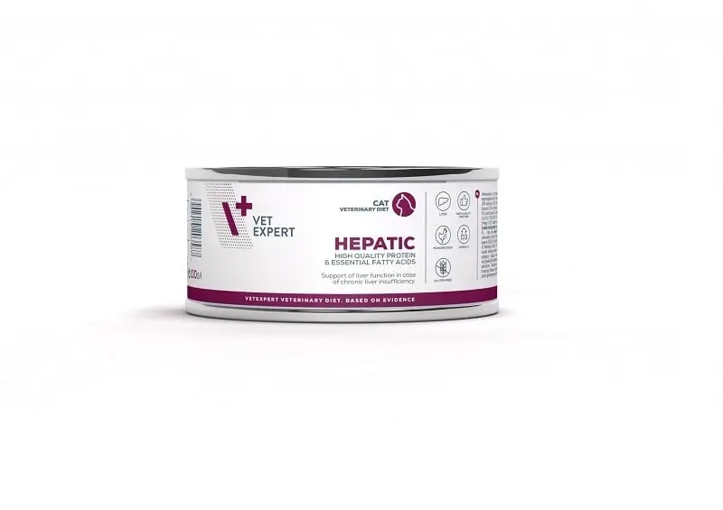 4T Veterinary Diet Hepatic Cat, Conserva 100 g - Image 2
