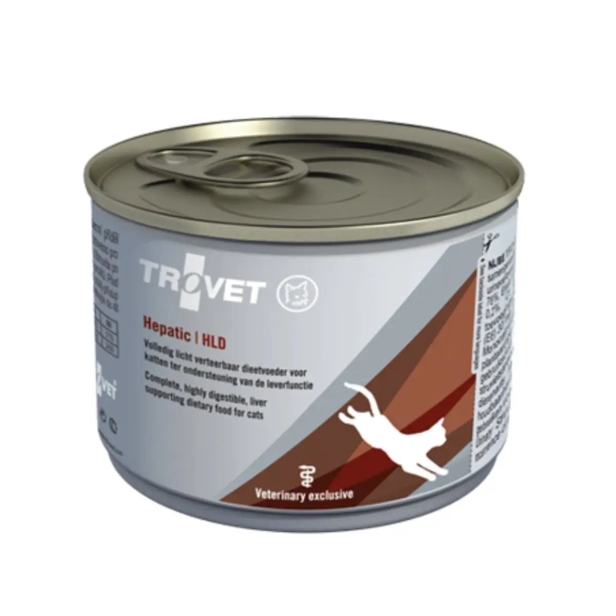 TROVET Cat Hepatic HLD, dieta veterinara pisici, conserva hrana umeda, afectiuni hepatice, (pate), 100g - Image 2