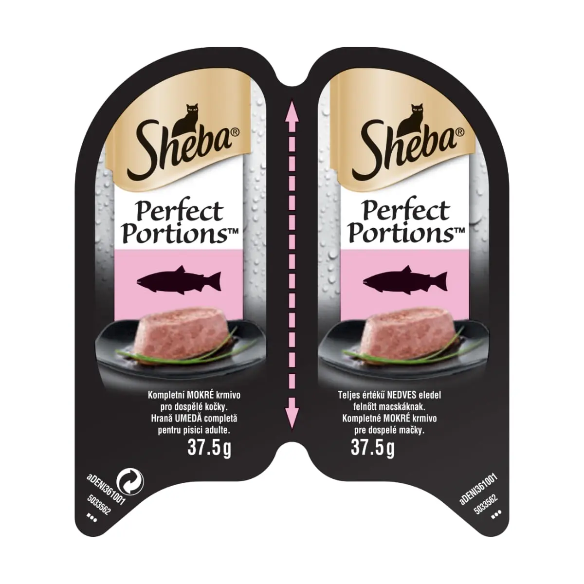 SHEBA Perfect Portions, Somon, tavita hrana umeda pisici, (pate), multipack, 37.5g x 6buc - Image 6