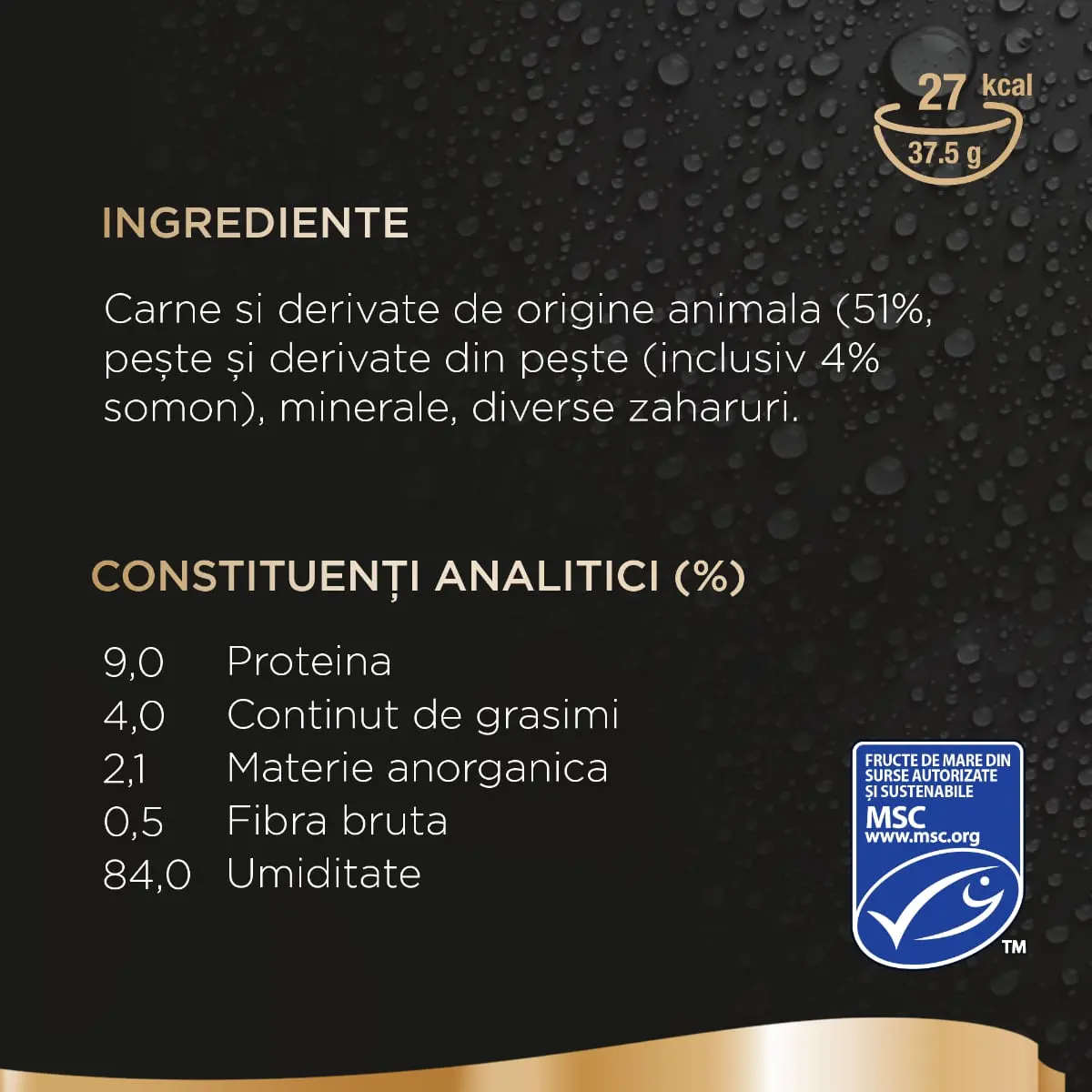 SHEBA Perfect Portions, Somon, tavita hrana umeda pisici, (pate), multipack, 37.5g x 6buc - Image 8