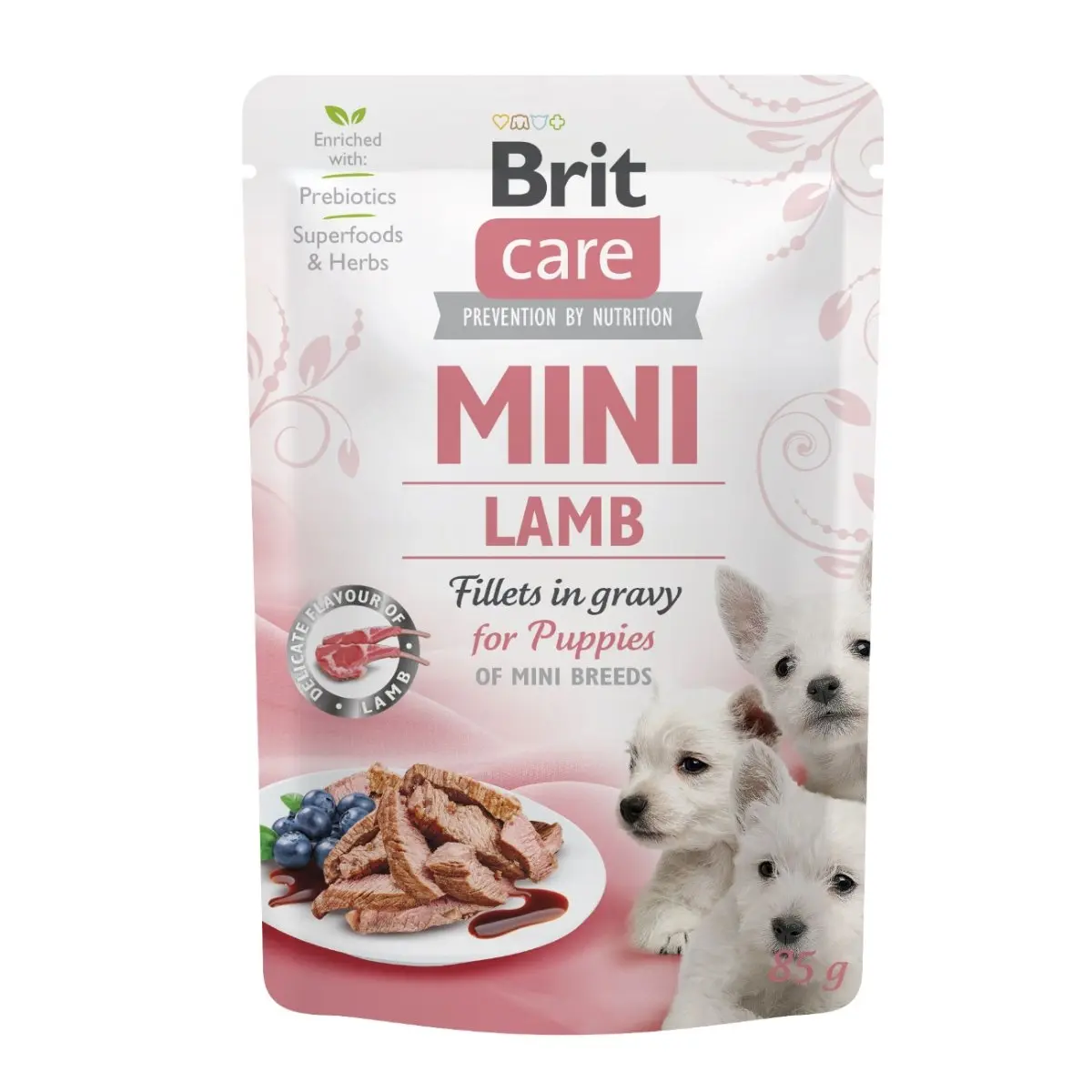 BRIT Care Mini Puppy, XS-S, File Miel, plic hrana umeda caini junior, (in sos), 85g